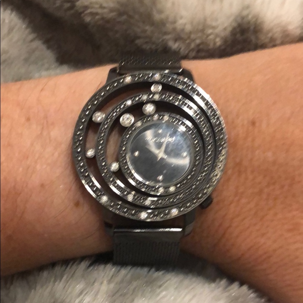 MARC ECKO gunmetal grey fashion watch
